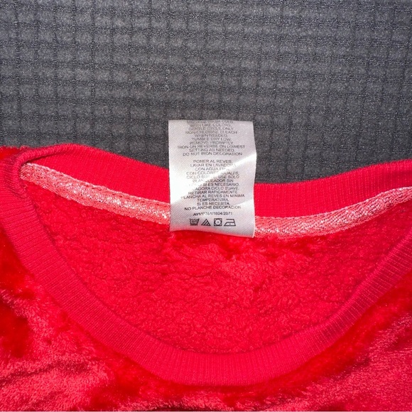 Disney Red Kids Sweatshirt with Sequin Bow - Picture 5 of 6